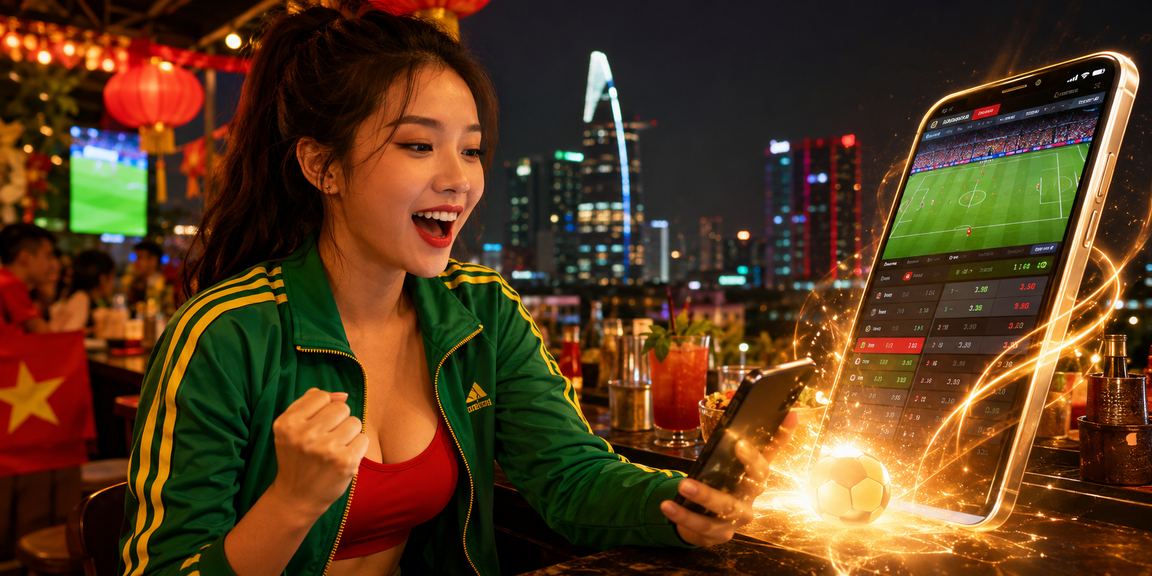 Người chơi trải nghiệm casino trên điện thoại di động tại lễ hội TP. Hồ Chí Minh