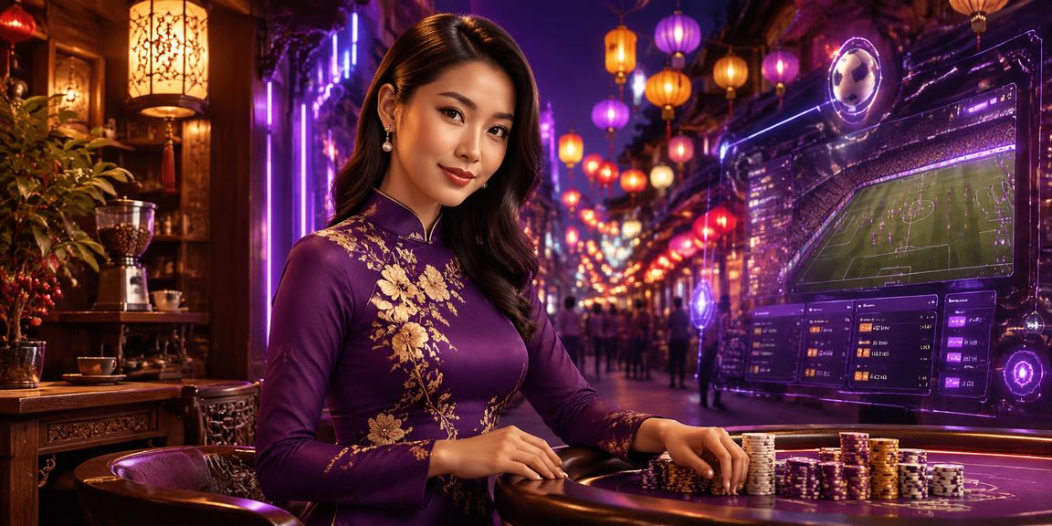 Màn hình ứng dụng casino trực tuyến Việt Nam với giao diện đặt cược an toàn và bảo mật
